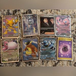 8 pokemon 151 trading cards - Near Mint